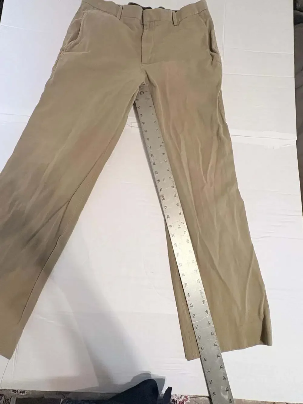 Banana Republic Modern Fit Cotton Chino Pants Khaki 34/32 #1095